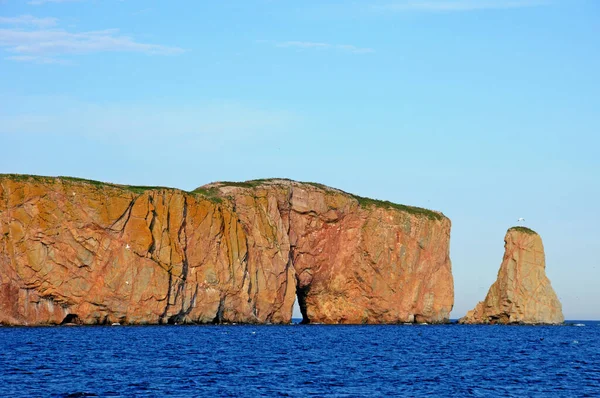 Quebec Canada Juni 2018 Perce Rock Gaspesie — Stockfoto