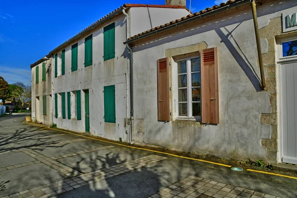 Loix Ile Francia Marzo 2020 Pintoresco Pueblo Invierno — Foto de Stock