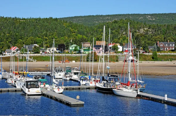2018 Quebec Canada June Picture Resque Port Tadoussac — 스톡 사진