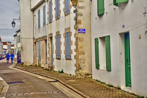 Flotte Ile France March 2020 Picturesque Village — 图库照片