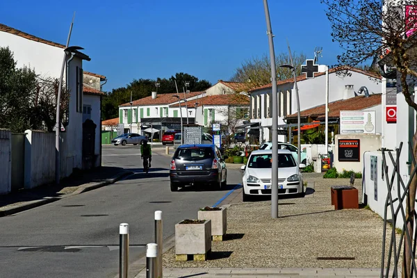 Rivedoux Plage Ile France March 2020 그림같이 아름다운 — 스톡 사진