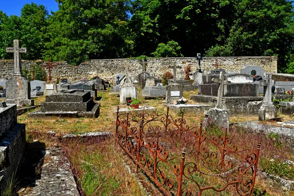 Montgeroult Frankrijk Mei 2020 Begraafplaats — Stockfoto