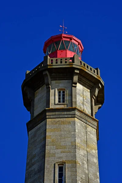 Saint Clement Des Baleines Ile France March 2020 Lighthouse Built — стоковое фото