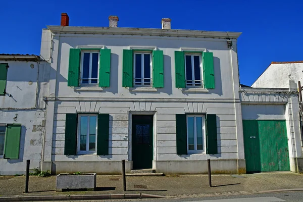 Rivedoux Plage Ile France March 2020 그림같이 아름다운 — 스톡 사진