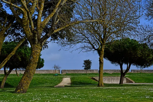 Saint Martin Ile France March 2020 Picturesque Village — Stock Photo, Image