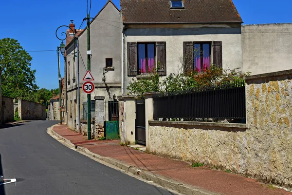 Grisy Les Platres França Maio 2020 Pitoresca Aldeia — Fotografia de Stock