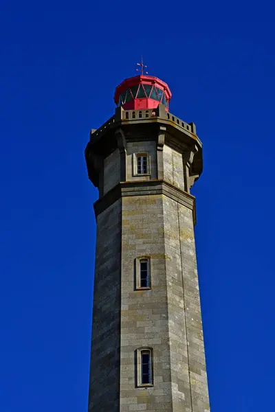 Saint Clement Des Baleines Ile France March 2020 Lighthouse Built — Stock Photo, Image