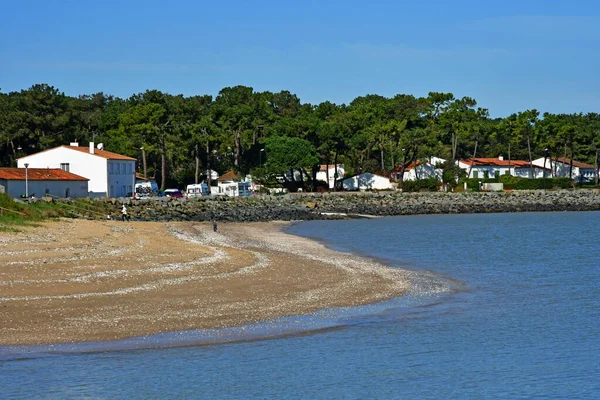 Rivedoux Plage Ile フランス 2020年3月13日 絵のように美しい海辺 — ストック写真