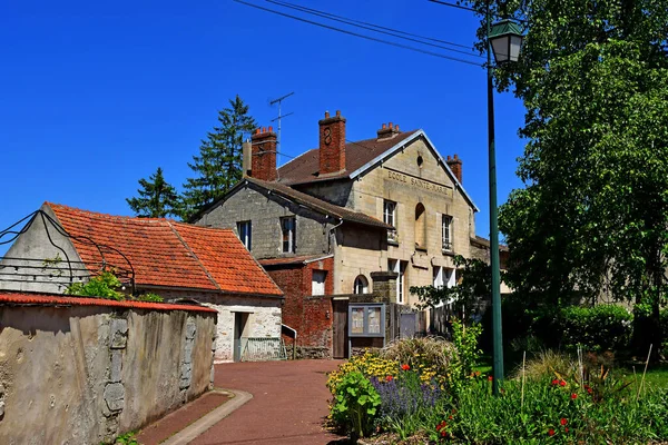 Grisy Les Platres França Maio 2020 Pitoresca Aldeia — Fotografia de Stock