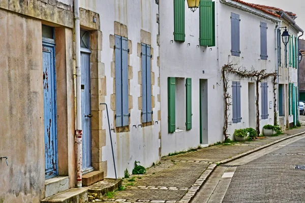 Flotte Ile Frankreich März 2020 Das Malerische Dorfzentrum — Stockfoto