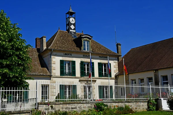 Nucourt Francia Mayo 2020 Ayuntamiento —  Fotos de Stock