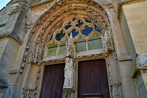 Clery Vexin France May 2020 Saint Germain Paris Church — Stock Photo, Image