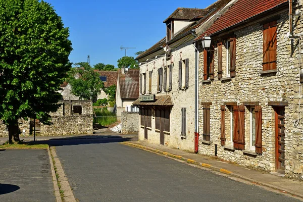 Jumeauville Frankrike Kan Mai 2020 Den Pittoreske Landsbyen – stockfoto