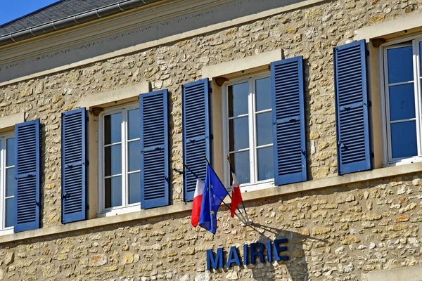 Jumeauville Frankrijk Mei 2020 Het Stadhuis — Stockfoto
