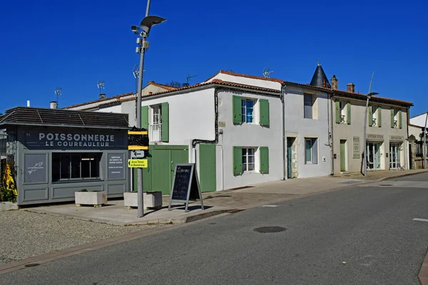 Rivedoux Plage Ile França Março 2020 Pitoresca Aldeia — Fotografia de Stock