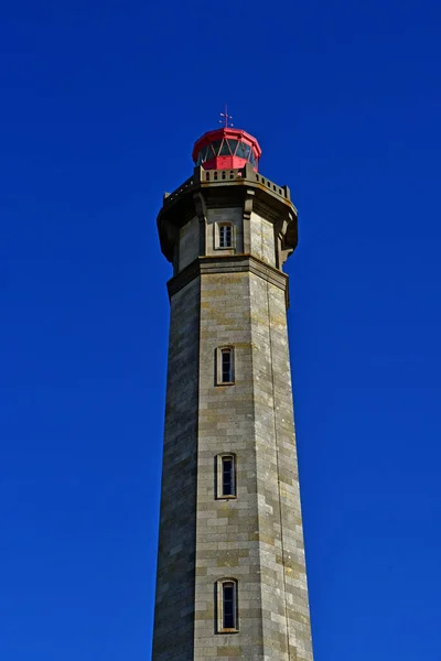 Saint Clement Des Baleines Ile France March 2020 Lighthouse Built — Stock Photo, Image