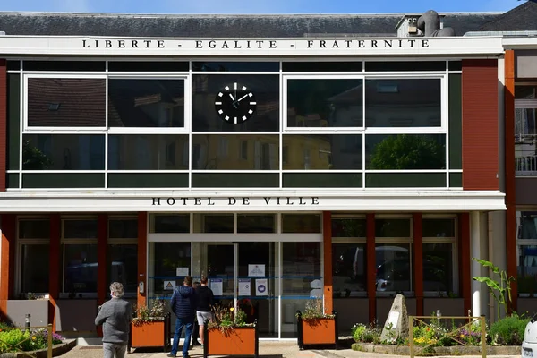 Triel Sur Seine France May 2020 City Hall — Stock Photo, Image