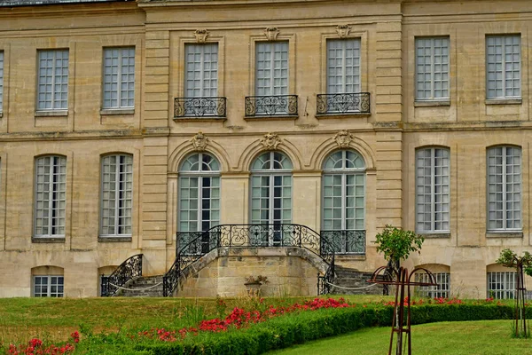 Chaussy Villarceaux Francia Junio 2020 Histórico Castillo Del Siglo Xviii —  Fotos de Stock