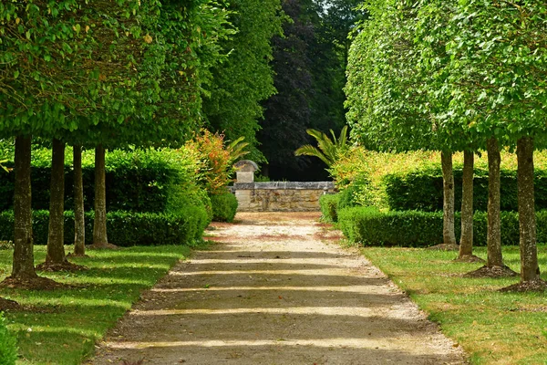 Chaussy Villarceaux Francia Junio 2020 Histórico Parque Del Castillo —  Fotos de Stock