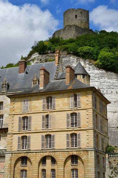 Roche Guyon Frankrike Juni 2020 Det Historiska Slottet — Stockfoto