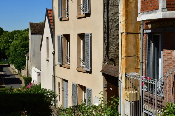 Triel Sur Seine Frankrike Juni 2020 Den Pittoreska Lilla Staden — Stockfoto