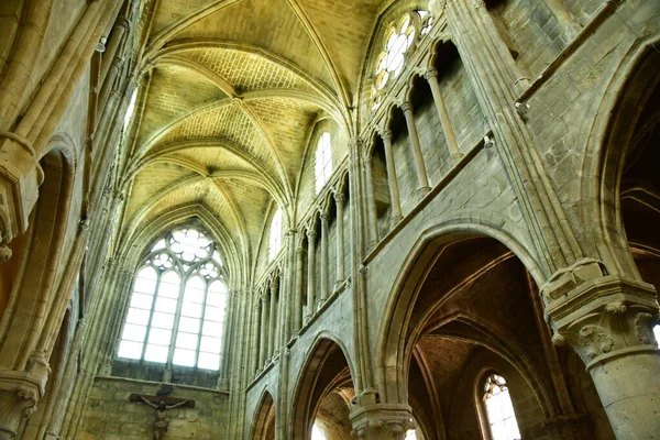 Triel Sur Seine France May 2020 Saint Martin Church — Stock Photo, Image