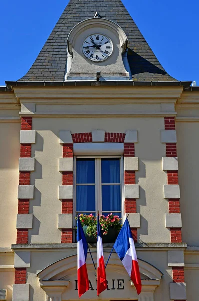 Boinville Mantois Francie Květen 2020 Radnice — Stock fotografie
