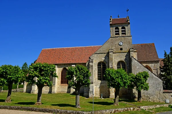 Dit Joli Village France May 2020 Notre Dame Saint Romain — стоковое фото