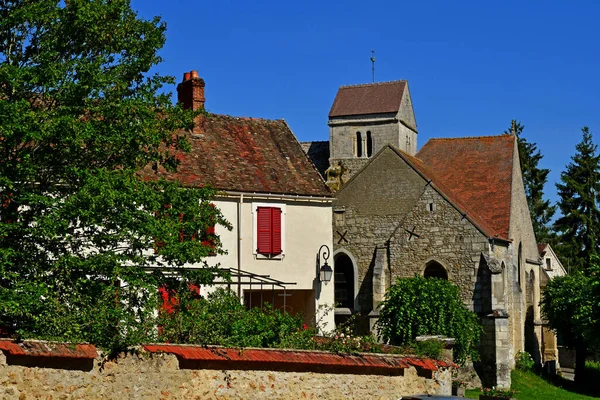 Arthies France Mai 2020 Église Saint Aignan — Photo