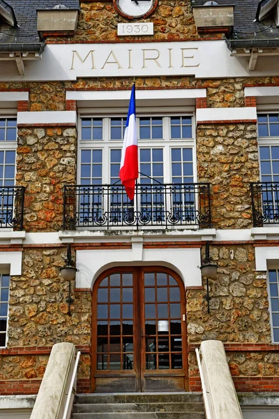 Vernouillet Fransa Mayıs 2020 Köy Merkezindeki Belediye Binası — Stok fotoğraf