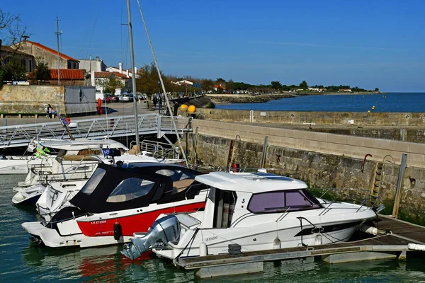 Flotte Ile France March 2020 Picture Resque Port Town Centre — 스톡 사진