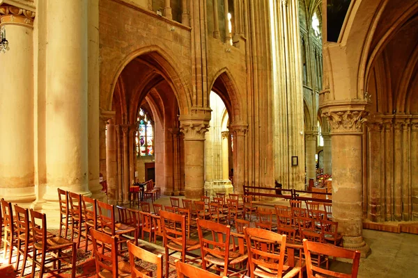 Triel Sur Seine Francja Maja 2020 Kościół Marcina — Zdjęcie stockowe