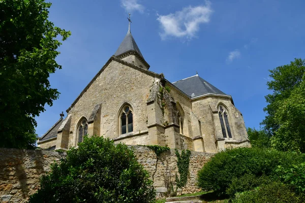 Fremainville Franciaország Május 2020 Saint Clair Templom — Stock Fotó