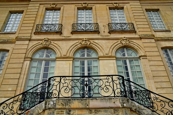 Chaussy Villarceaux França Junho 2020 Castelo Histórico Século Xviii — Fotografia de Stock