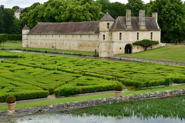 Chaussy Villarceaux Frankreich Juni 2020 Der Historische Schlosspark — Stockfoto