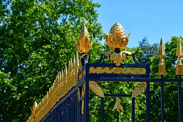 Maisons Laffitte Francia Mayo 2020 Las Barandillas Del Castillo —  Fotos de Stock