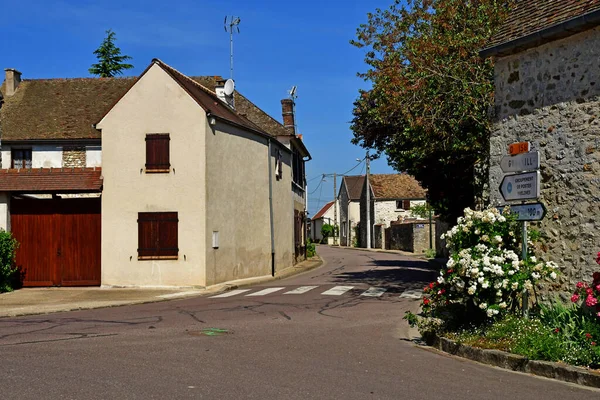 Boinville Mantois France May 2020 Picturesque Village Spring — стоковое фото