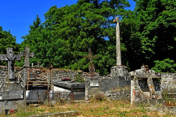 Montgeroult França Maio 2020 Cemitério — Fotografia de Stock