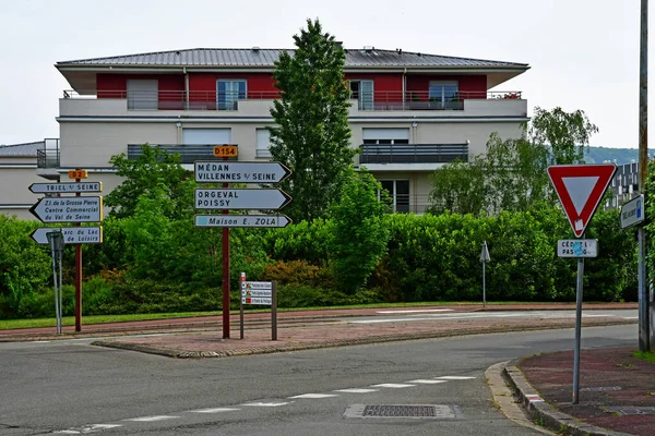 Vernouillet France Mai 2020 Centre Pittoresque Village — Photo