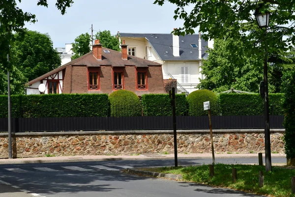 Maisons Laffitte França Maio 2020 Centro Cidade — Fotografia de Stock