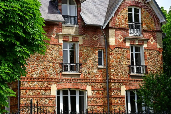 Maison Laffitte フランス 2020年5月16日 市内中心部 — ストック写真