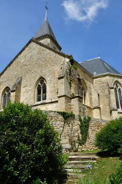 Fremainville França Maio 2020 Igreja Saint Clair — Fotografia de Stock