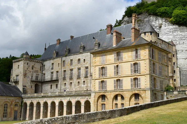 Roche Guyon France Juin 2020 Château Historique — Photo