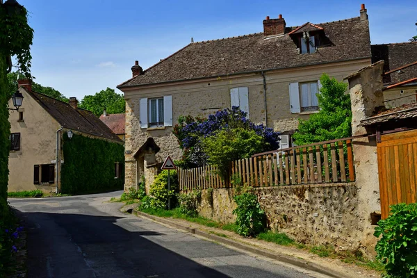 Fremainville França Maio 2020 Pitoresca Aldeia — Fotografia de Stock