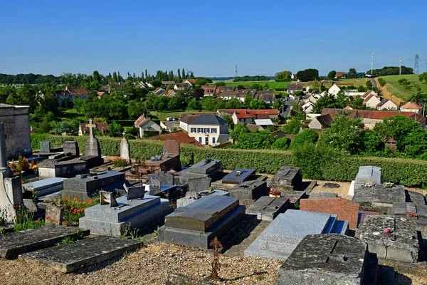 Jumeauville Francie Květen 2020 Hřbitov — Stock fotografie