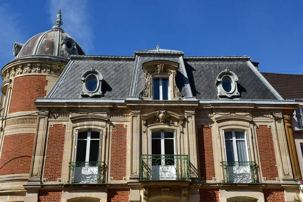 Triel Sur Seine França Maio 2020 Pitoresca Cidade Pequena — Fotografia de Stock