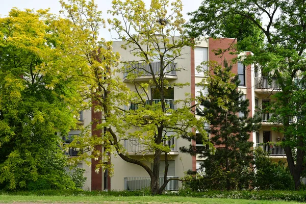 Verneuil Sur Seine França Maio 2020 Centro Cidade — Fotografia de Stock