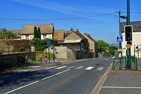 Chapelle Vexin Fransa Mayıs 2020 Resimli Köy — Stok fotoğraf