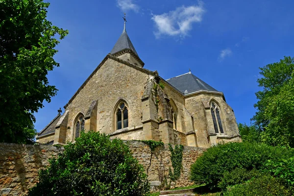 Fremainville Frankreich Mai 2020 Die Kirche Saint Clair — Stockfoto