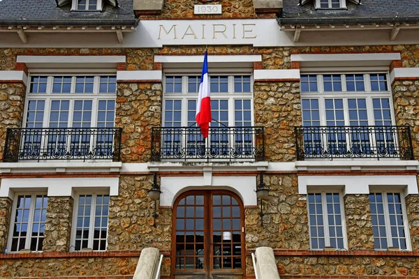 Vernouillet Frankrijk Mei 2020 Het Stadhuis Het Dorpscentrum — Stockfoto